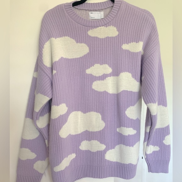 ASOS- Purple Cloud Sweater - Size Small - Picture 2 of 4